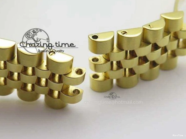 MiroTime 0106 DateJust 36mm Wrapped YG BP-Maker Best Edition White MOP Dial On Wrapped YG Bracelet ETA Bright 3835